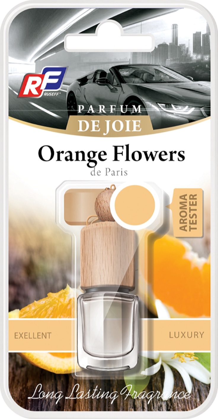 RUSEFF 27341N Ароматизатор подвесной  жидкостный PARFUM DE JOIE  Orange Flowers (0,005л)