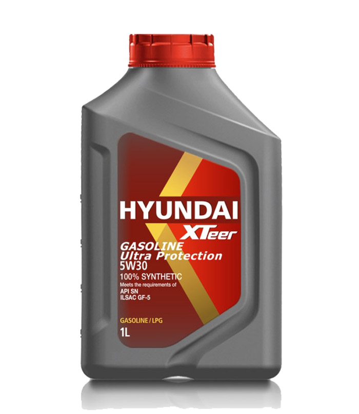 HYUNDAI-XTEER 1011002 Моторное масло xteer gasoline ultra protection 5w30 1л 1011002