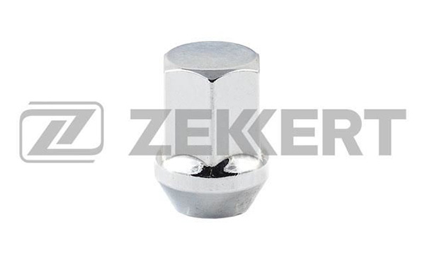ZEKKERT BE4072 Гайка колесная, конус, m12 x 1,5, l=32, ключ 19, хром. ZEKKERT BE4072 Гайка колесная, конус, m12 x 1,5, l=32, ключ 19, хром.