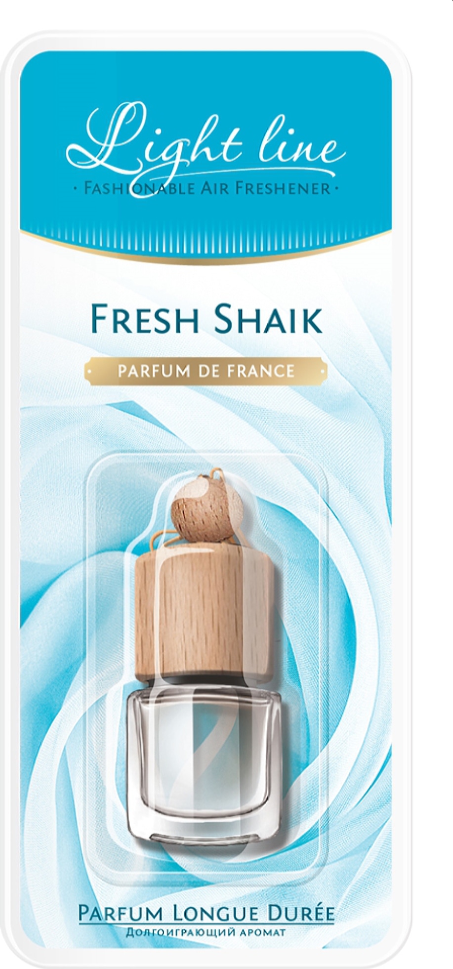RUSEFF 27314N Ароматизатор подвесной  жидкостный PARFUM DE FRANCE Fresh Shaik (0,005л)