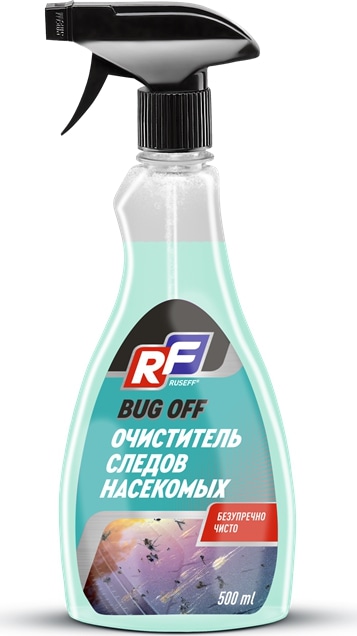 RUSEFF 15140N Очиститель следов насекомых (500мл)
