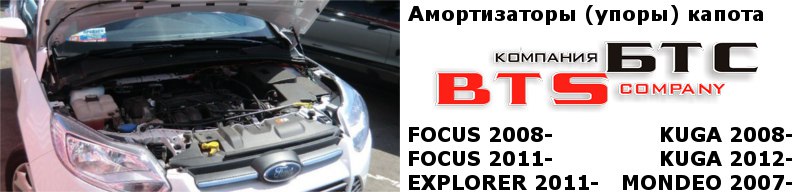 Амортизаторы (упоры) капота для автомобилей Ford от компании БТС