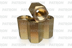 PATRON PHL5600121 Переходник тормозных трубок m10x1.0-m10x1.0 универсальный phl5600121