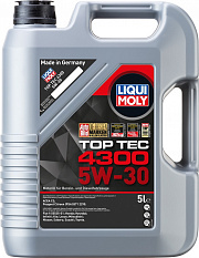 LIQUI MOLY 8031 НС-синтетическое моторное масло Top Tec 4300 5W-30 5л