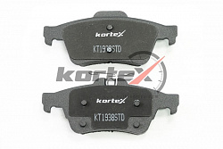 KORTEX KT1938STD Колодки тормозные дисковые зад