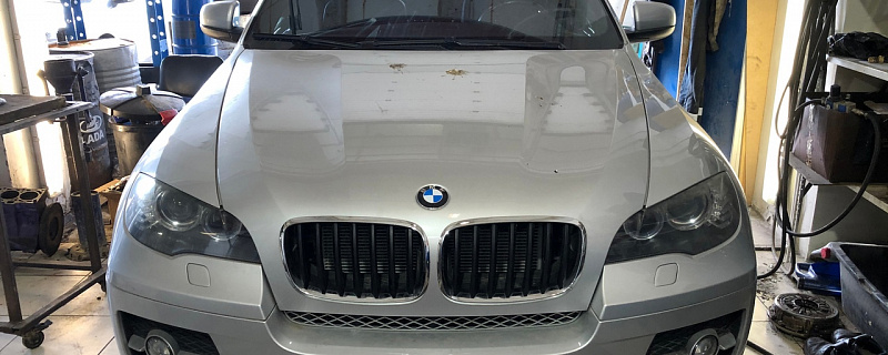 BMW X6 i35 перепрограммирование ЭБУ, отключение контроля состояния катализаторов, нижних датчиков кислорода