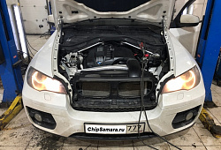 BMW X6 XDrive 35i 3.0 TwinTurbo N54 306ps Siemens MSD80 удаление катализаторов, изготовление пламегасителей и программное отключение