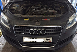 Удаление катализатора, сажевого, вихревых заслонок Flaps, EGR и увеличение мощности на Audi Q7 3.0 V6TDI прошивка от IMS-TUNING (Москва)