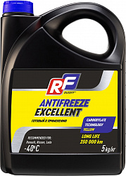 RUSEFF 17372N Антифриз ANTIFREEZE EXCELLENT OAT (5кг)