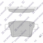 SANGSIN BRAKE SP2095 Sp2095 колодки дисковые задние!\ ford mondeo 1.8sci/2.2tdci/3.0 v6 24v 03>