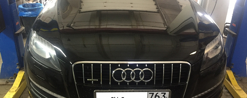 Audi Q7   4L 2011 3.0 TDI Quattro  CRCA Diesel Euro 6 180 kW 245 л.с. Bosch EDC17CP44 обновление ПО двигателя, Увеличение мощности + 40 л.с. + 100 Нм, редактирование прошивки от IMS-TUNING (Москва)