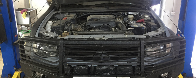 Mitsubishi Pajero 3.0 V6 2015- увеличение мощности, отключение ЕГР