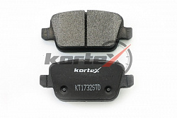 KORTEX KT1732STD Колодки торм. ford mondeo ivgalaxys-maxlandrover freelander 07- задн.к-т kt1732std
