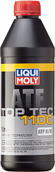 LIQUI MOLY 7626 НС-синтетическое трансмиссионное масло для АКПП Top Tec ATF 1100 1л