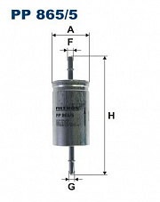 FILTRON PP8655 Фильтр топливный