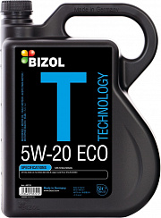 BIZOL 85721 Масло моторное 5W20 BIZOL 5л НС-синтетика Technology ECO API SN ACEA C5