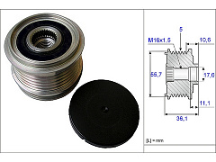 INA 535016110 Шкив генератора