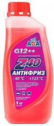 AGA AGA001Z Антифриз, красный, -40с, 1 кг.