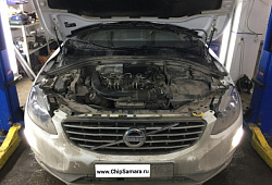 Удаление и программное отключение сажевого фильтра и клапана ЕГР на Volvo XC60 2.4 D4 2014-