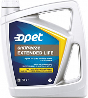 OPET 601216664 Антифриз Extended Life Antifreeze (3л)