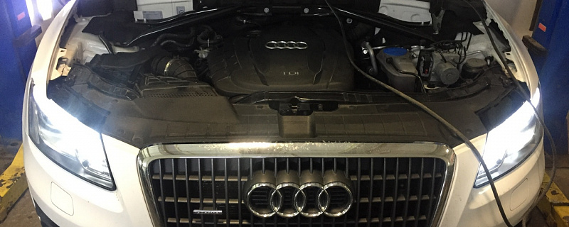 Audi Q5 2.0 TDI R4 2,0L EDC CMGA EDC17C46 - Увеличение мощности от ECUFILES (Германия), отключение ЕГР и сажевого фильтра редактирование файла IMS-TUNING (Москва)