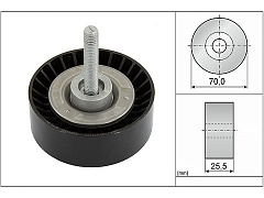 INA 532065210 532 0652 10_ролик обводной ремня но!\ ford mondeo iii/iv 1.8/2.0