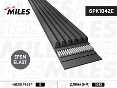 MILES 6PK1042E Ремень п/к