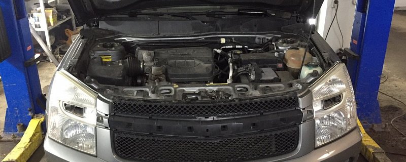 Удаление катализатора, замена на пламегаcитель MG-RACE в Самаре на Chevrolet Equinox 3.4