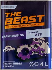THE BEAST E0608L04U1 Синтетическое трансмиссионное масло ATF 3 (4л)