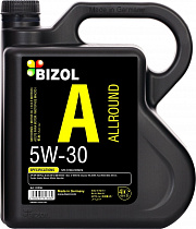 BIZOL 81336 НС-синтетическое моторное масло Allround 5W-30 SN GF-5 (4л)