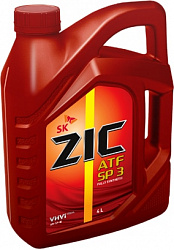 ZIC 162627 Zic atf sp 3 (4l) жид.гидравл. для акпп! синт.\hyundai-kia atf sp-iii, mitsubishi atf sp-i/ii/iii